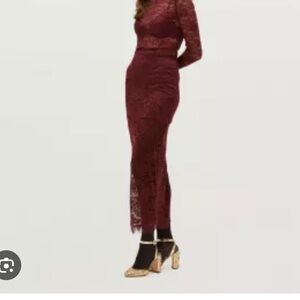 Hill House Olympia Plum Skirt